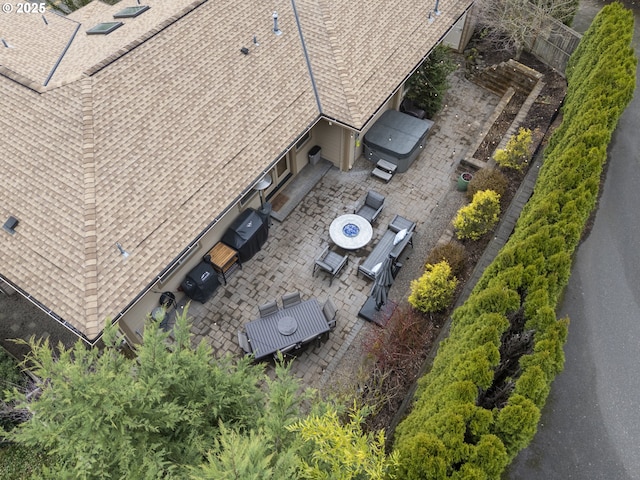 10137 SW Lancaster Rd, Portland, OR 97219 - view from above of property