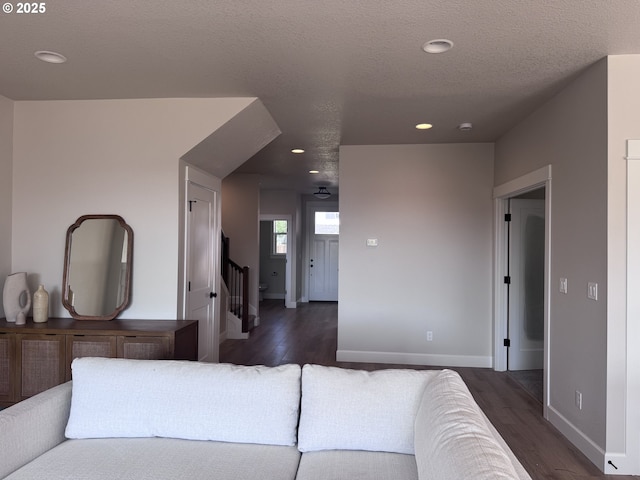 844 NE 17th Ave, Canby, OR 97013 - living room with wood finished floors, baseboards, and recessed lighting
