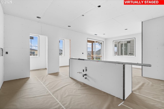 12949 NW Ramona Ln Lot A3, Portland, OR 97229 - kitchen featuring concrete flooring