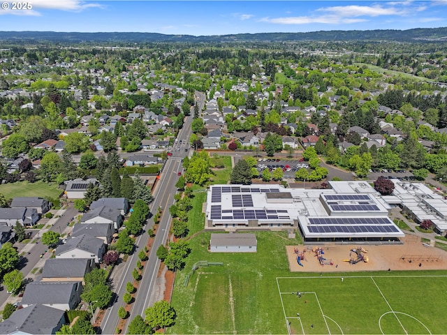 birds eye view of property featuring a residential view