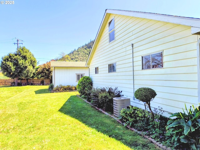 123 1st St, Dillard, OR 97432 - view of side of property with cooling unit