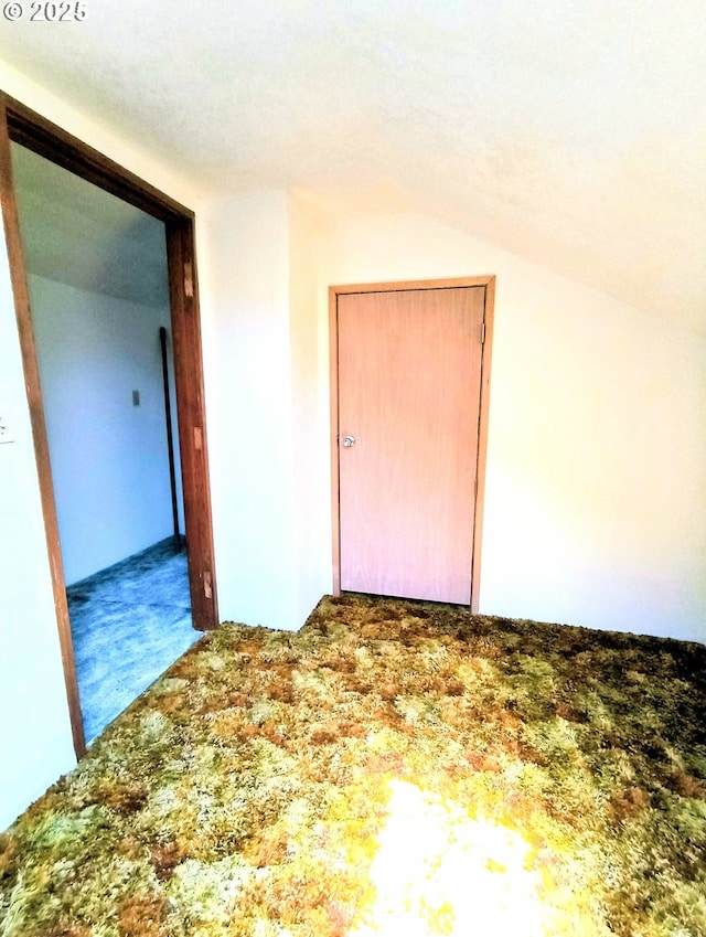 123 1st St, Dillard, OR 97432 - carpeted spare room with lofted ceiling