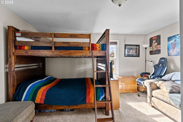 bedroom featuring carpet floors