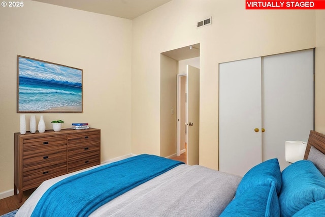 1771 NW 143rd Ave Unit 38, Portland, OR 97229 - bedroom with a closet and baseboards
