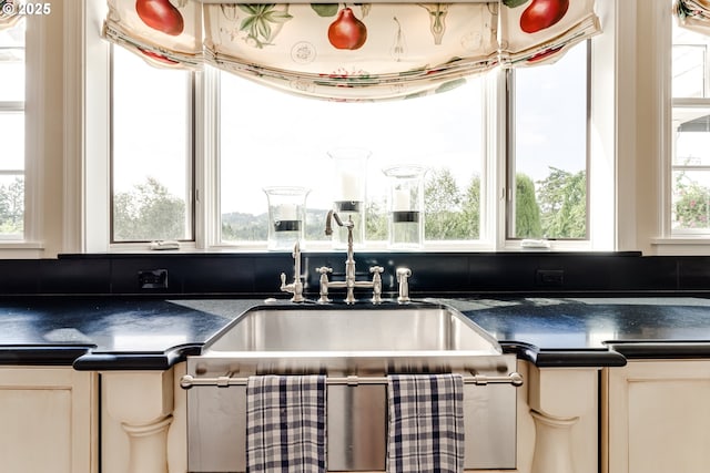 2030 W 34th Ave, Eugene, OR 97405 - kitchen with dark countertops, plenty of natural light, and a sink
