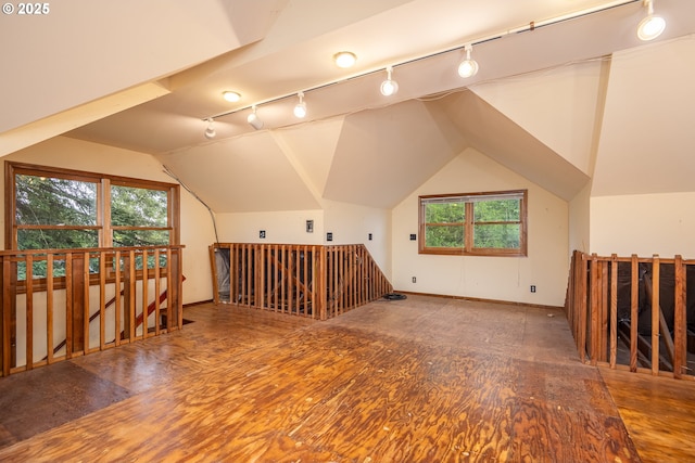 2822 Crocker Rd, Eugene, OR 97404 - additional living space with lofted ceiling and wood finished floors