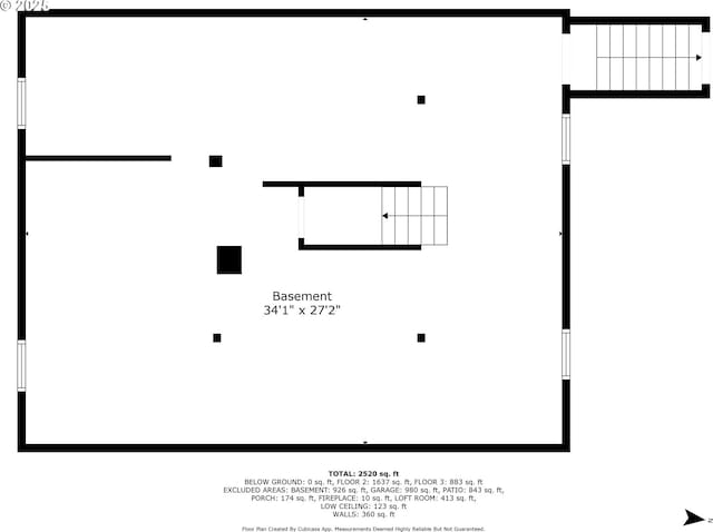 2822 Crocker Rd, Eugene, OR 97404 - view of property floor plan