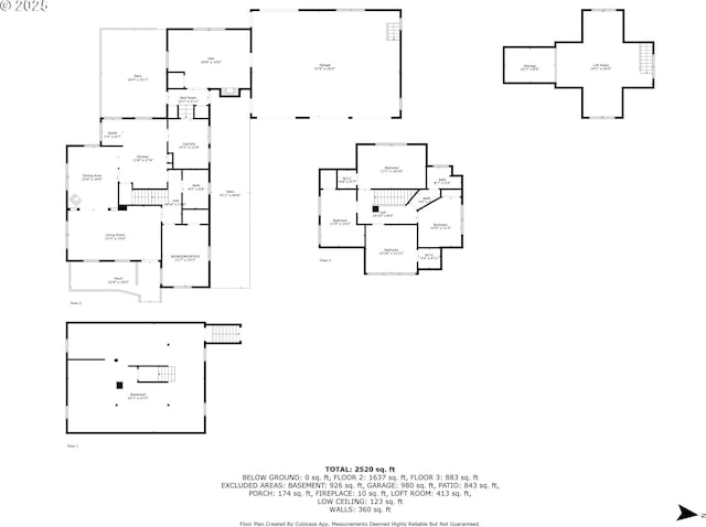 2822 Crocker Rd, Eugene, OR 97404 - view of property floor plan