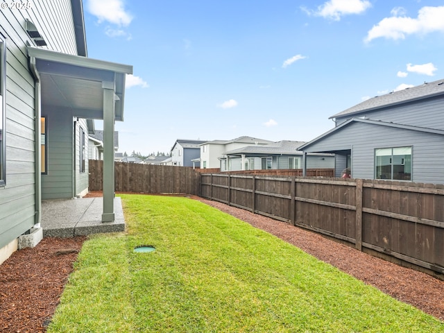17019 NE 82nd St, Vancouver, WA 98682 - view of yard featuring a patio area and a fenced backyard