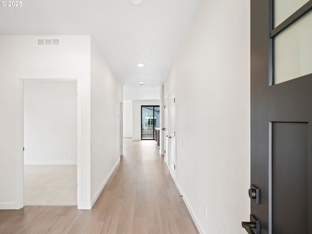 17019 NE 82nd St, Vancouver, WA 98682 - hall featuring visible vents, light wood-style flooring, and baseboards