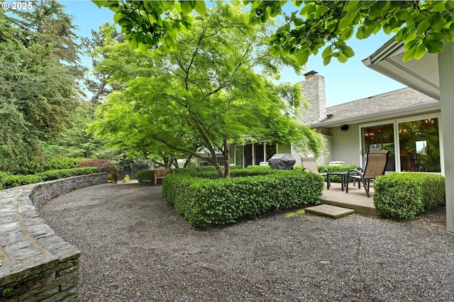 7100 SW Willowmere Dr, Portland, OR 97225 - view of yard featuring a patio