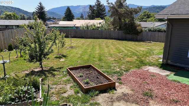 715 Penny Ln, Riddle, OR 97469 - view of yard with a garden and a mountain view