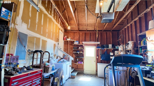 715 Penny Ln, Riddle, OR 97469 - garage featuring a garage door opener