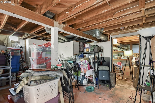 1510 W 10th St, The Dalles, OR 97058 - view of unfinished basement