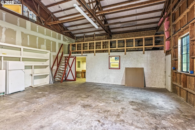 151 Owl Creek Rd, Kelso, WA 98626 - garage featuring freestanding refrigerator