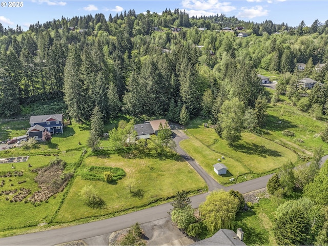151 Owl Creek Rd, Kelso, WA 98626 - birds eye view of property featuring a wooded view