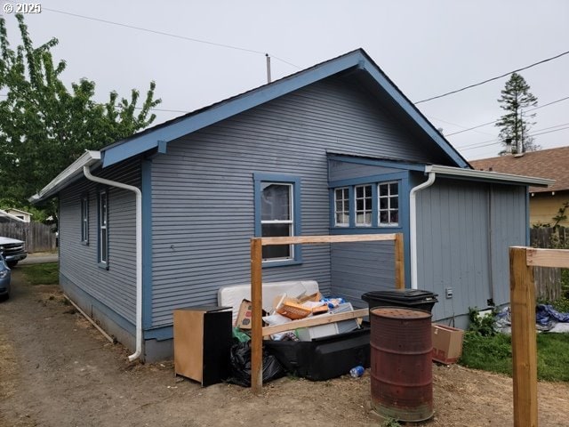 view of back of house