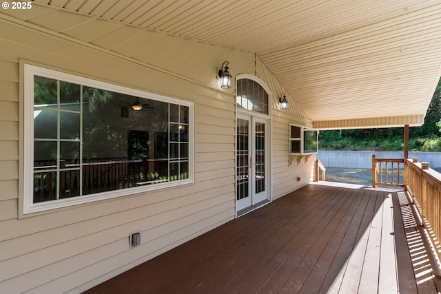 25363 Wonderly Rd, Rainier, OR 97048 - deck featuring french doors