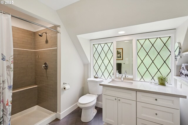 7150 SE 27th Ave, Portland, OR 97202 - bathroom featuring vanity and tiled shower
