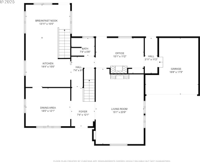 7150 SE 27th Ave, Portland, OR 97202 - view of room layout