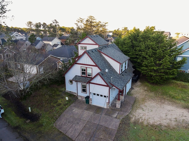 17460 Old Pacific Hwy, Rockaway Beach, OR 97136 - aerial perspective of suburban area