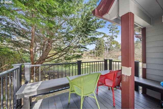 17460 Old Pacific Hwy, Rockaway Beach, OR 97136 - view of wooden terrace