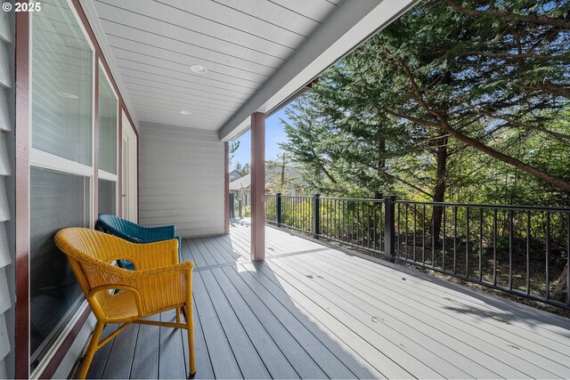 17460 Old Pacific Hwy, Rockaway Beach, OR 97136 - view of wooden terrace