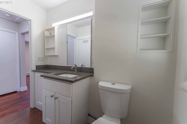 3826 SE 50th Ave, Portland, OR 97206 - bathroom with wood finished floors and vanity