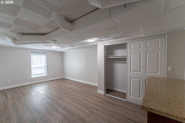 3826 SE 50th Ave, Portland, OR 97206 - basement with wood finished floors