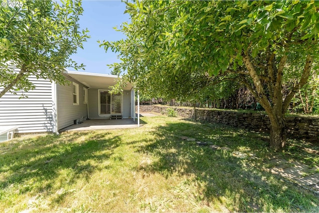 3826 SE 50th Ave, Portland, OR 97206 - view of grassy yard with a patio area