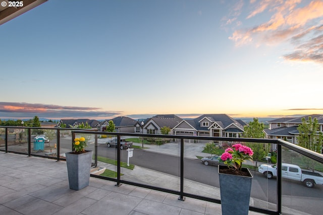 1936 NW Klickitat St, Camas, WA 98607 - balcony at dusk featuring a residential view