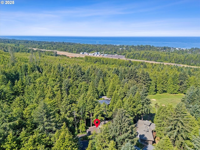 563 Fairway Dr, Gleneden Beach, OR 97388 - drone / aerial view of a forest