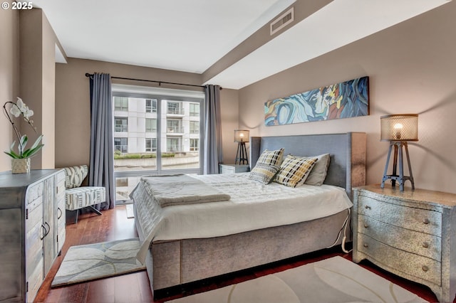 1260 NW Naito Pkwy Unit 103, Portland, OR 97209 - bedroom with wood finished floors