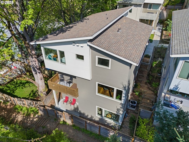 drone / aerial view