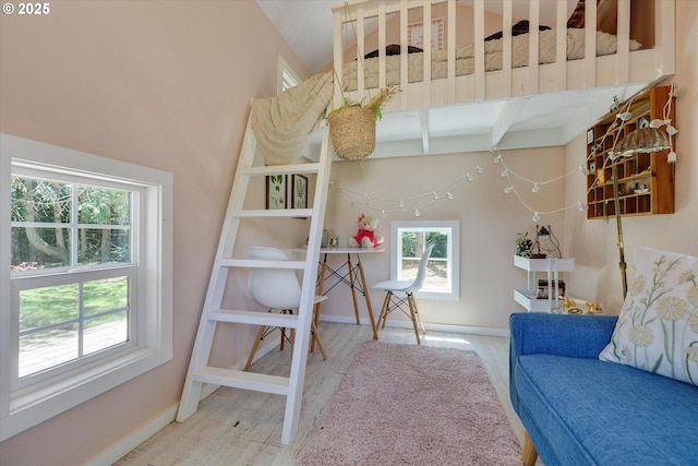 11700 S Makin Ln, Canby, OR 97013 - bedroom featuring baseboards and wood finished floors