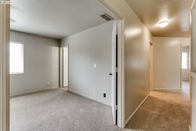 3980 Century Dr, Eugene, OR 97402 - empty room featuring carpet, a textured ceiling, and healthy amount of natural light
