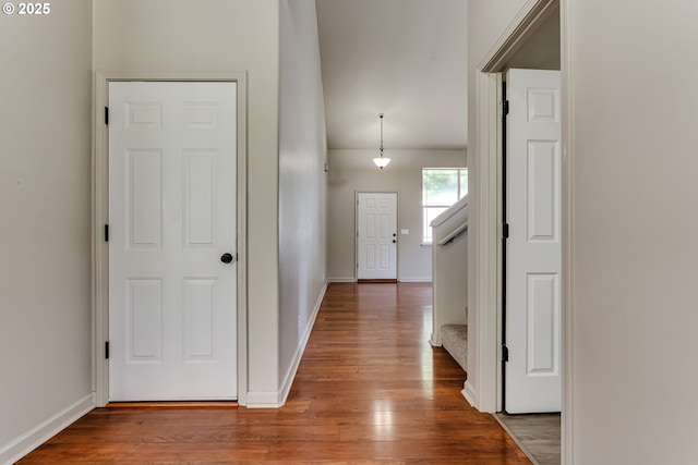 3980 Century Dr, Eugene, OR 97402 - hallway featuring wood finished floors