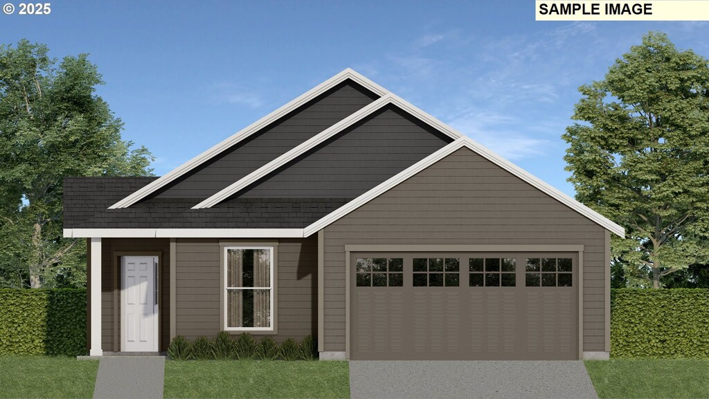 1409 SE Hankel St, Dallas, OR 97338 - view of front of home with concrete driveway
