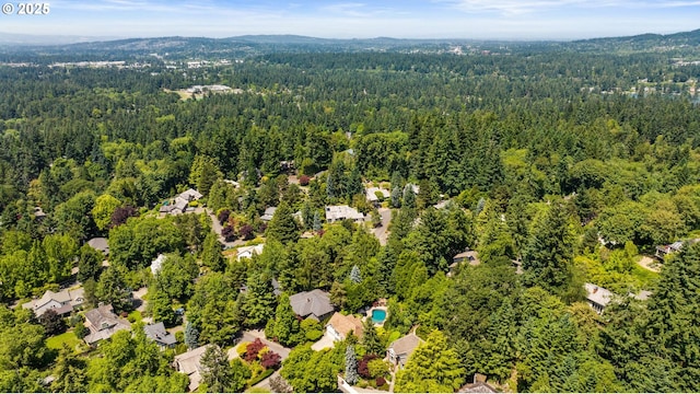 2927 Tolkien Ln, Lake Oswego, OR 97034 - bird's eye view of a heavily wooded area