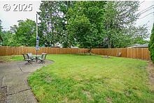 2237 SE 189th Ave, Portland, OR 97233 - view of yard featuring a patio