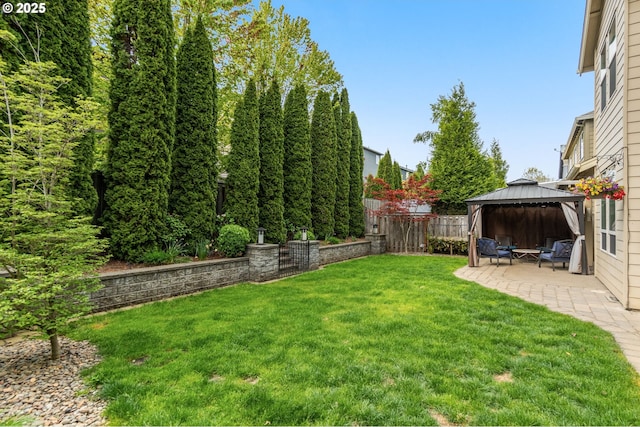1116 Parkside Ave, Forest Grove, OR 97116 - view of yard featuring a patio and a gazebo