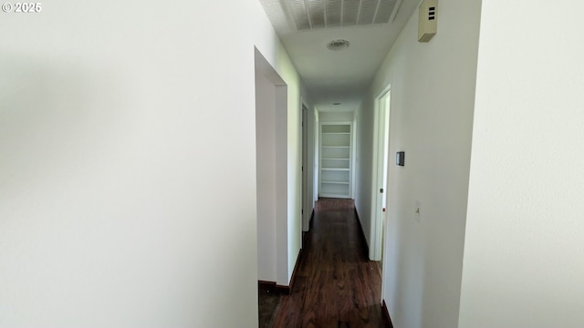 1502 Spring Garden Way, Forest Grove, OR 97116 - hallway featuring dark wood finished floors and baseboards