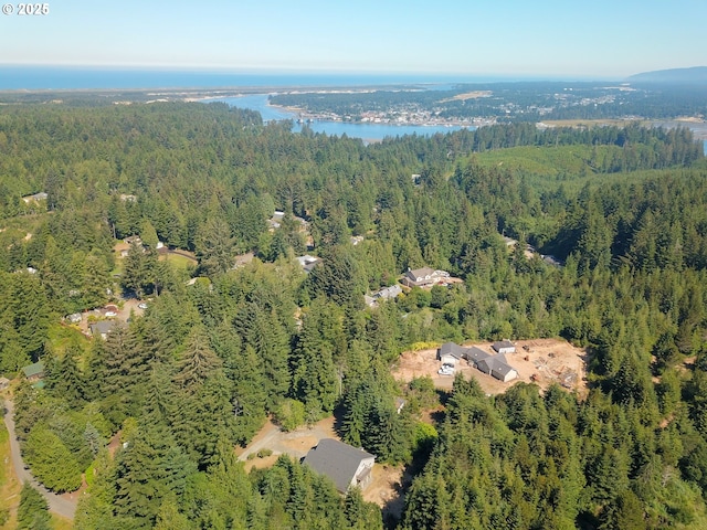 85287 Hemlock St, Florence, OR 97439 - view of property location featuring a heavily wooded area and a nearby body of water