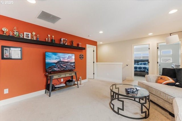 12505 NE 102nd Way, Vancouver, WA 98682 - living area with carpet floors and recessed lighting