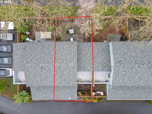 1571 NW Tanasbrook Ct, Beaverton, OR 97006 - aerial view of property's location with property boundaries highlighted
