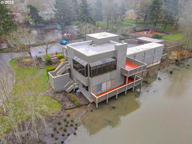 1571 NW Tanasbrook Ct, Beaverton, OR 97006 - view from above of property featuring a large body of water