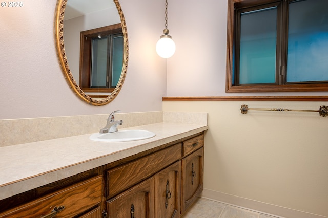 2011 SW 29th Dr, Gresham, OR 97080 - bathroom with vanity and tile patterned floors