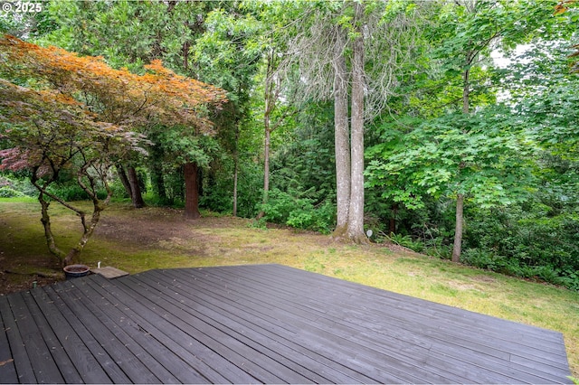 2011 SW 29th Dr, Gresham, OR 97080 - wooden terrace with a yard