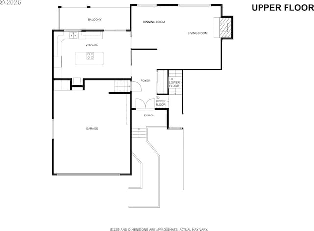 2011 SW 29th Dr, Gresham, OR 97080 - view of home floor plan