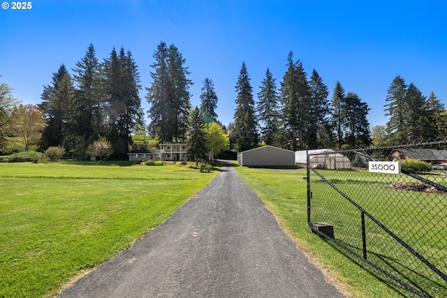 35000 SE Bell Maple Dr, Boring, OR 97009 - view of road with a gated entry and driveway